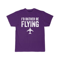 Thumbnail for I'D RATHER BE FLYING ESSENTIAL T-SHIRT THE AV8R