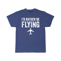 Thumbnail for I'D RATHER BE FLYING ESSENTIAL T-SHIRT THE AV8R