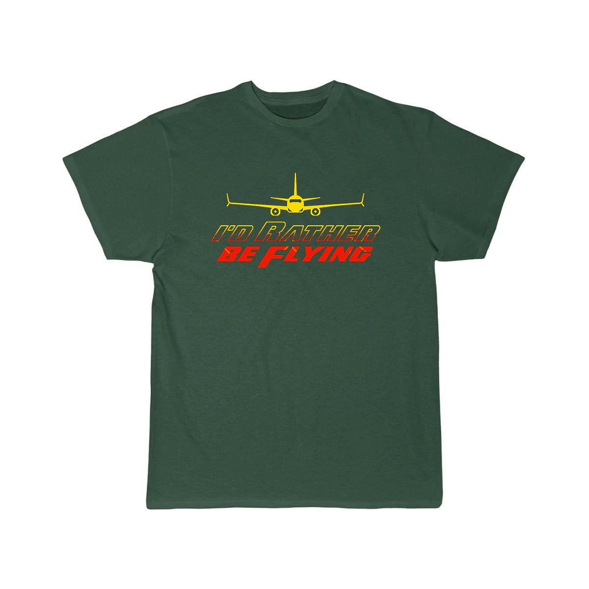 I'D RATHER BE FLYING ESSENTIAL T-SHIRT THE AV8R