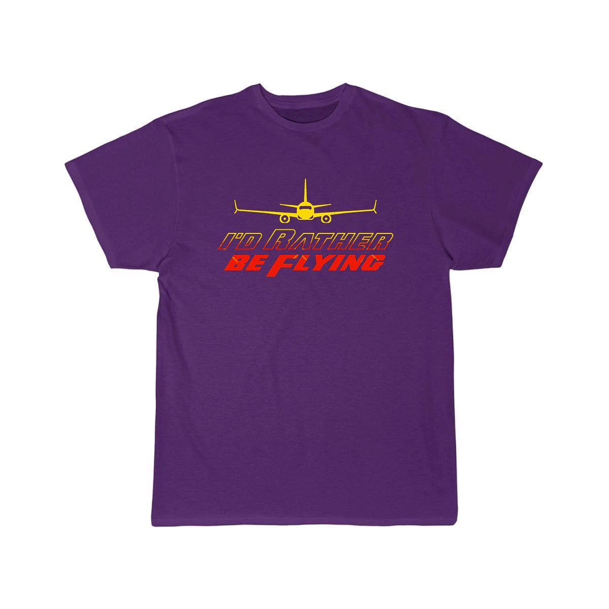 I'D RATHER BE FLYING ESSENTIAL T-SHIRT THE AV8R