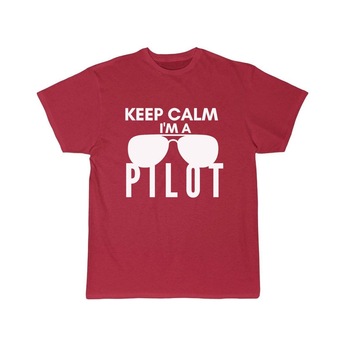 KEEP CALM I'M A PILOT  T SHIRT THE AV8R