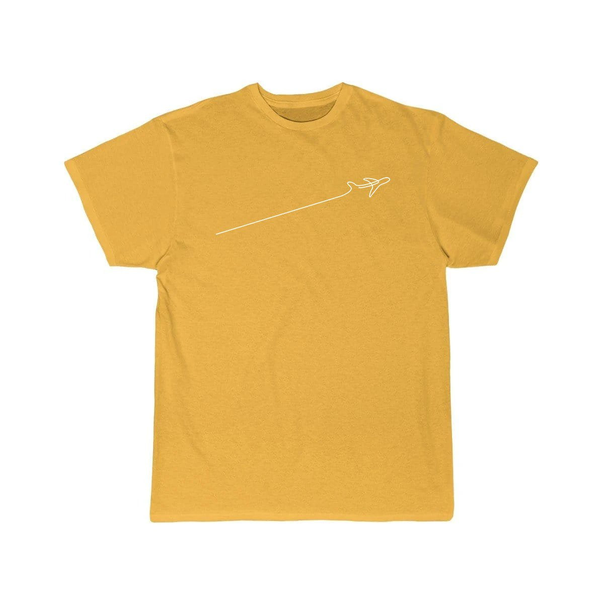 MINIMALIST LINE WITH AIRPLANE DESIGN CLASSIC T-SHIRT THE AV8R