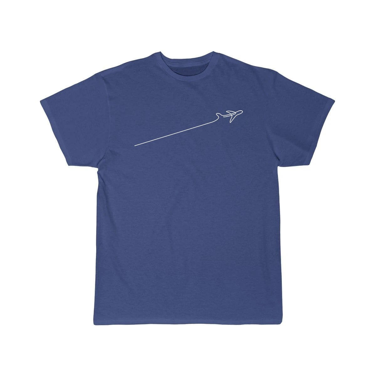 MINIMALIST LINE WITH AIRPLANE DESIGN CLASSIC T-SHIRT THE AV8R