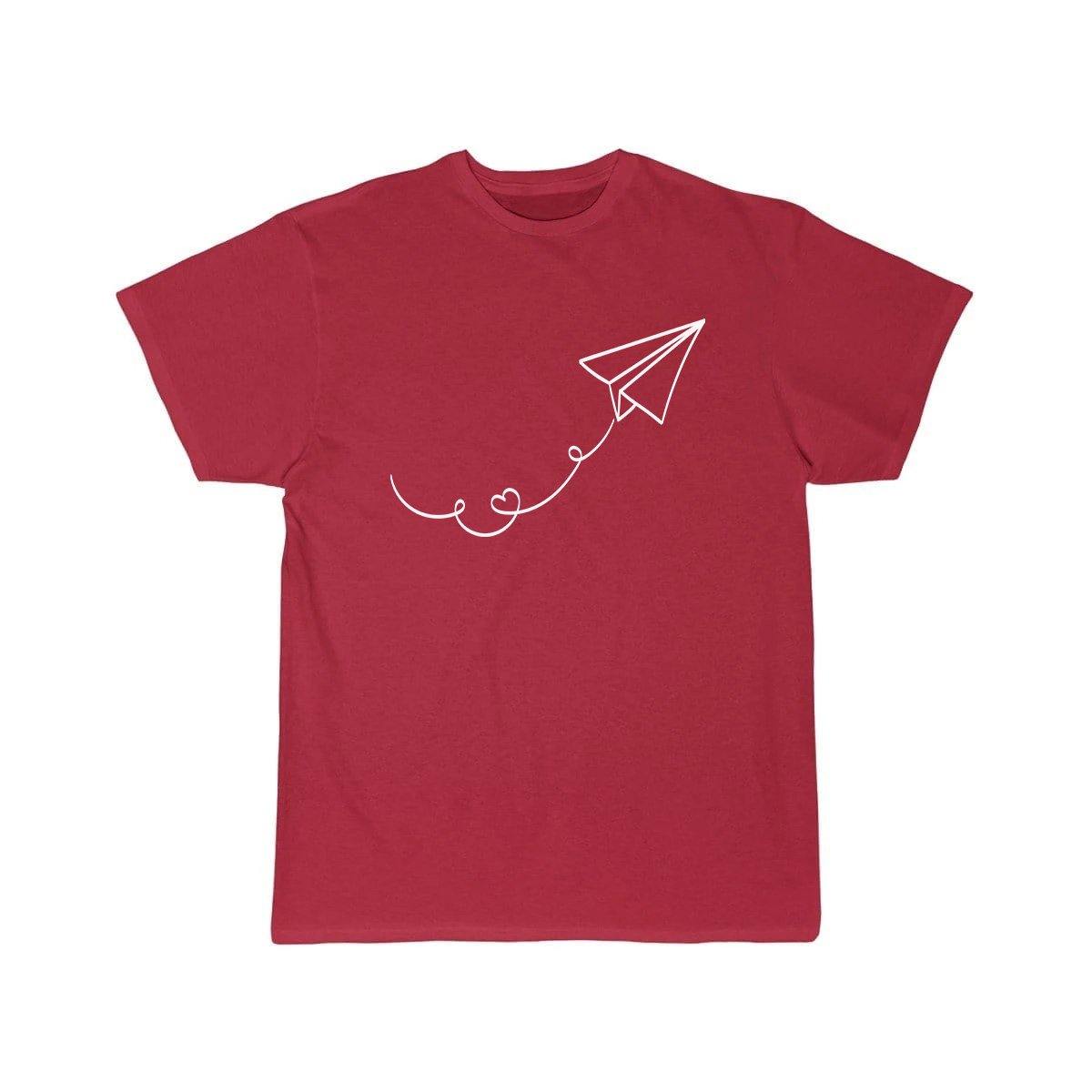 PAPER PLANE DESIGNED T SHIRT THE AV8R