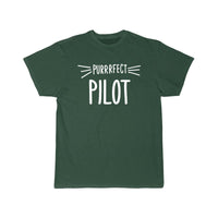 Thumbnail for PILOT GIFT CUTE PERFECT PILOT CAT LOVER DESIGN CLASSIC T-SHIRT THE AV8R