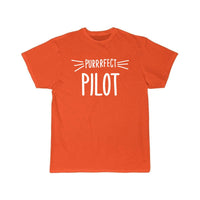 Thumbnail for PILOT GIFT CUTE PERFECT PILOT CAT LOVER DESIGN CLASSIC T-SHIRT THE AV8R