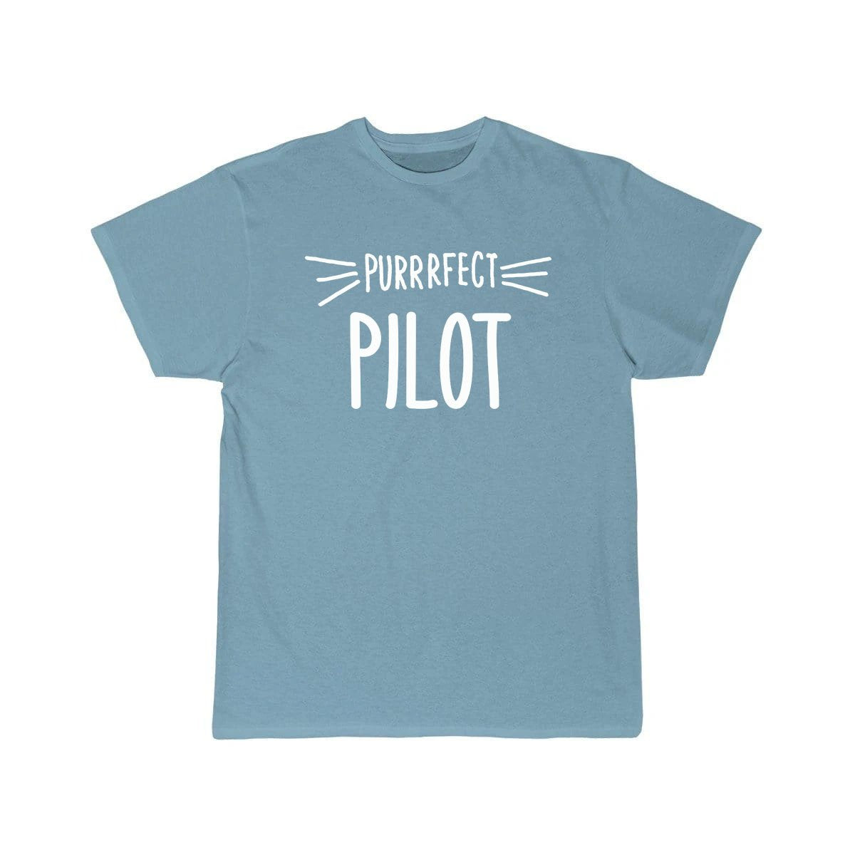 PILOT GIFT CUTE PERFECT PILOT CAT LOVER DESIGN CLASSIC T-SHIRT THE AV8R