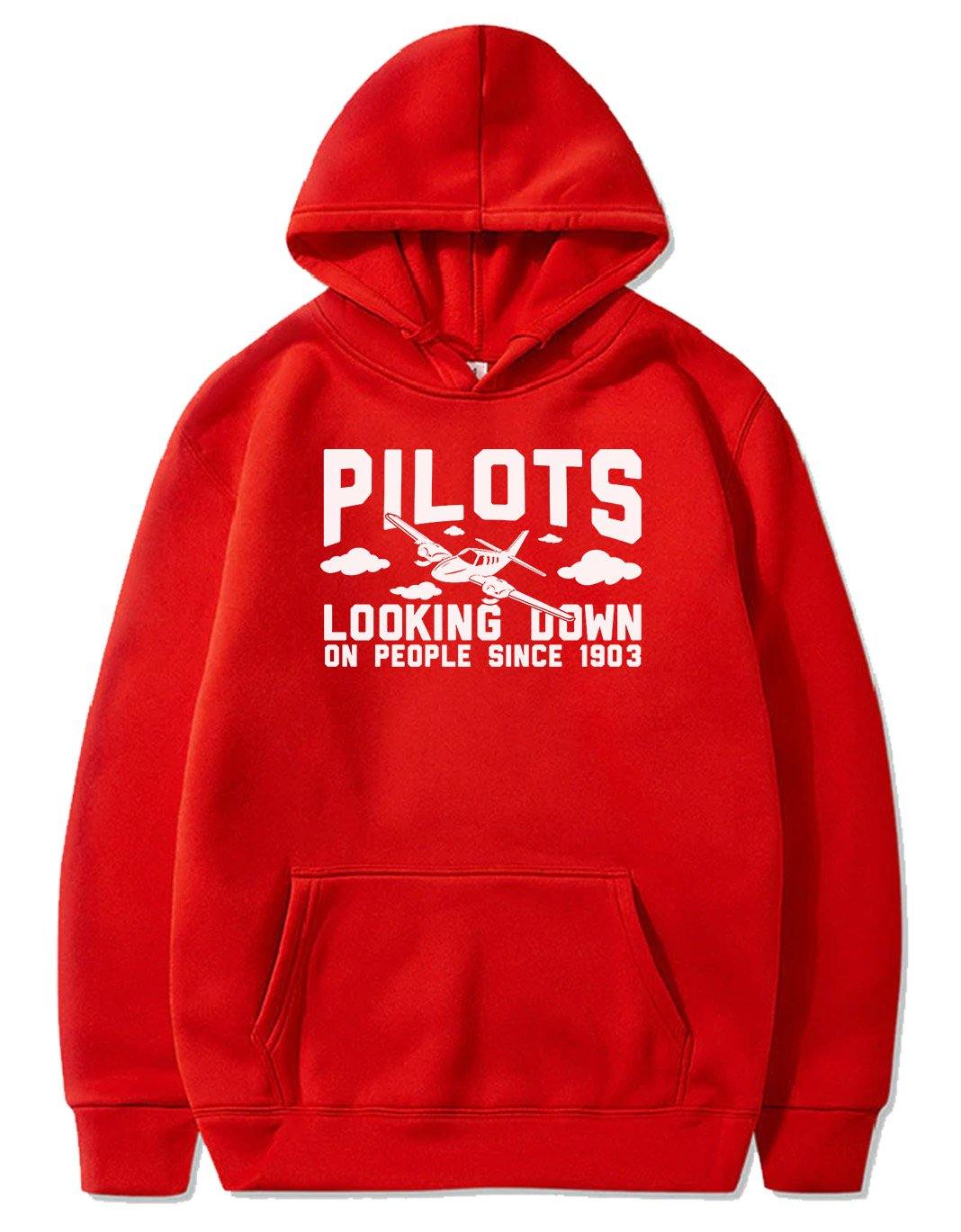 PILOTS LOOKING DOWN ON PEOPLE SINCE 1903 PULLOVER THE AV8R