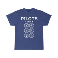 Thumbnail for PILOTS SIXPACK - FUNNY AVIATION QUOTES GIFT CLASSIC T-SHIRT THE AV8R