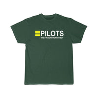 Thumbnail for PILOTS THEY KNOW HOW TO FLY DESIGNED T SHIRT THE AV8R