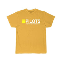 Thumbnail for PILOTS THEY KNOW HOW TO FLY DESIGNED T SHIRT THE AV8R