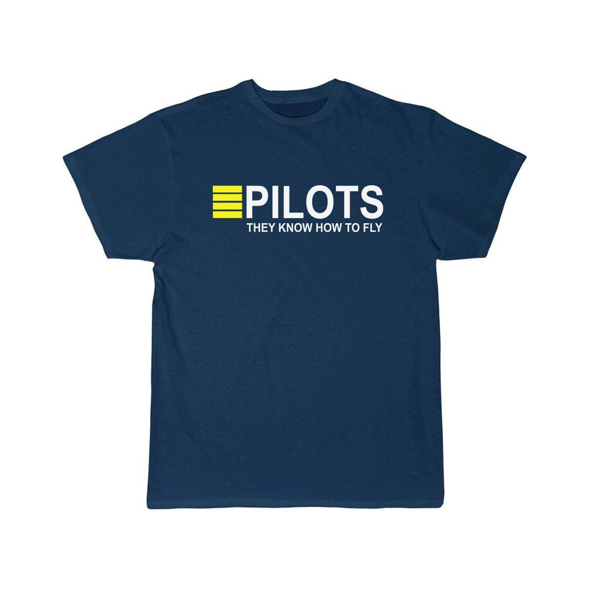 PILOTS THEY KNOW HOW TO FLY DESIGNED T SHIRT THE AV8R