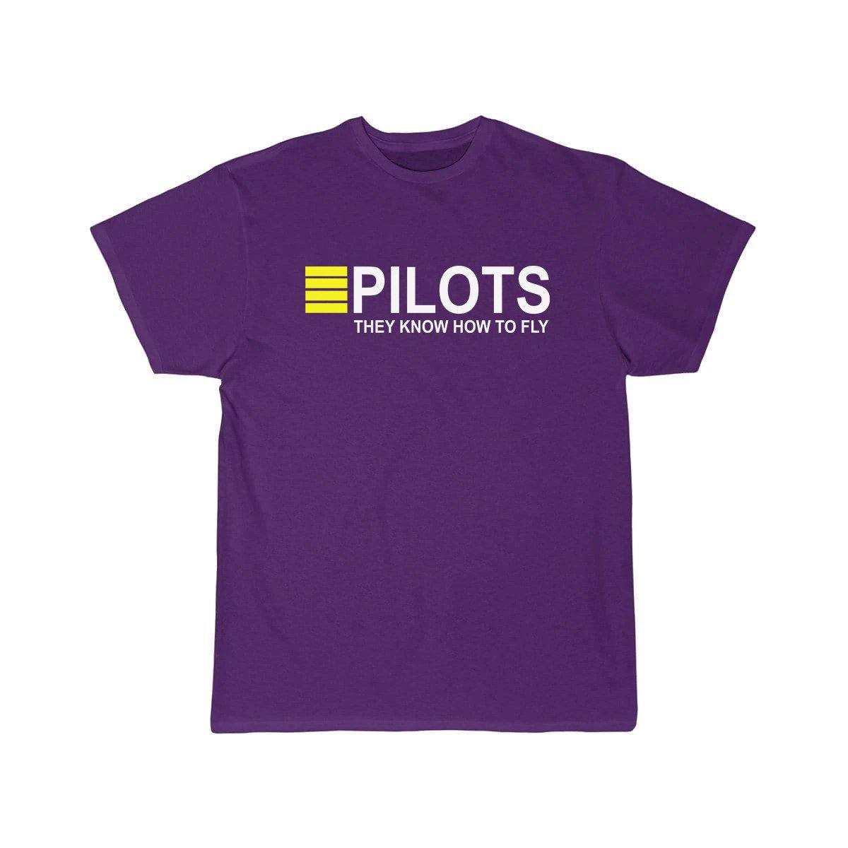 PILOTS THEY KNOW HOW TO FLY DESIGNED T SHIRT THE AV8R