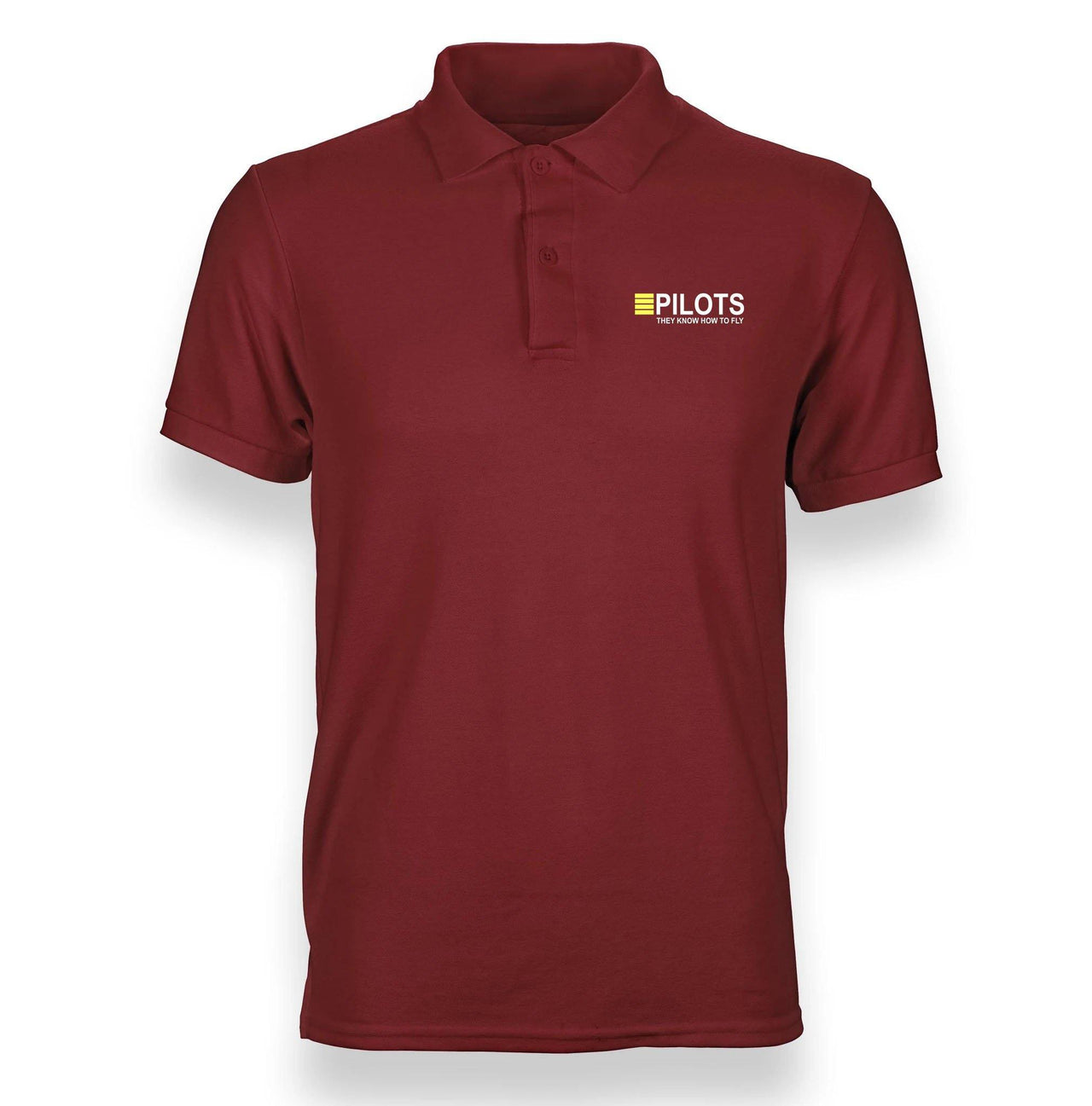 PILOTS THEY KNOW HOW TO FLY POLO SHIRT THE AV8R