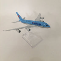 Thumbnail for Korean Air Airbus a380 Aircraft Model Diecast Metal Airplanes 1:400 Plane AV8R