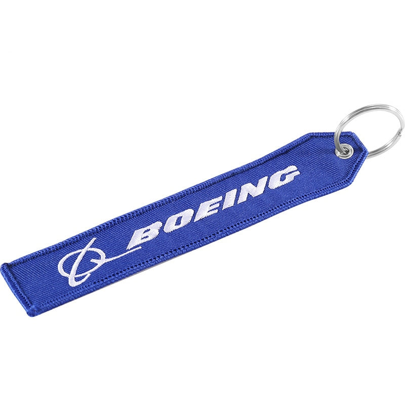 Boeing  Embroidery Key Chains THE AVIATOR