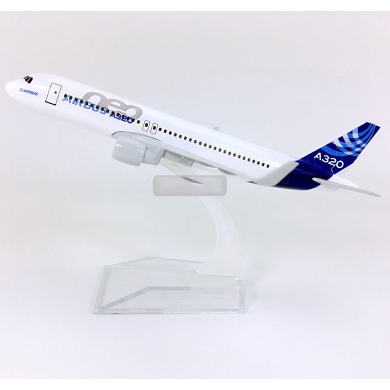 Airbus A320 Plane Model Airplane Model Aircraft Model 1:400 Diecast Metal planes toy AV8R