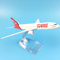 Thumbnail for TAM Plane Model Airplane Model Boeing 777 Brazil Aircraft Model Diecast Metal Airplanes 1:400 Plane Toy AV8R