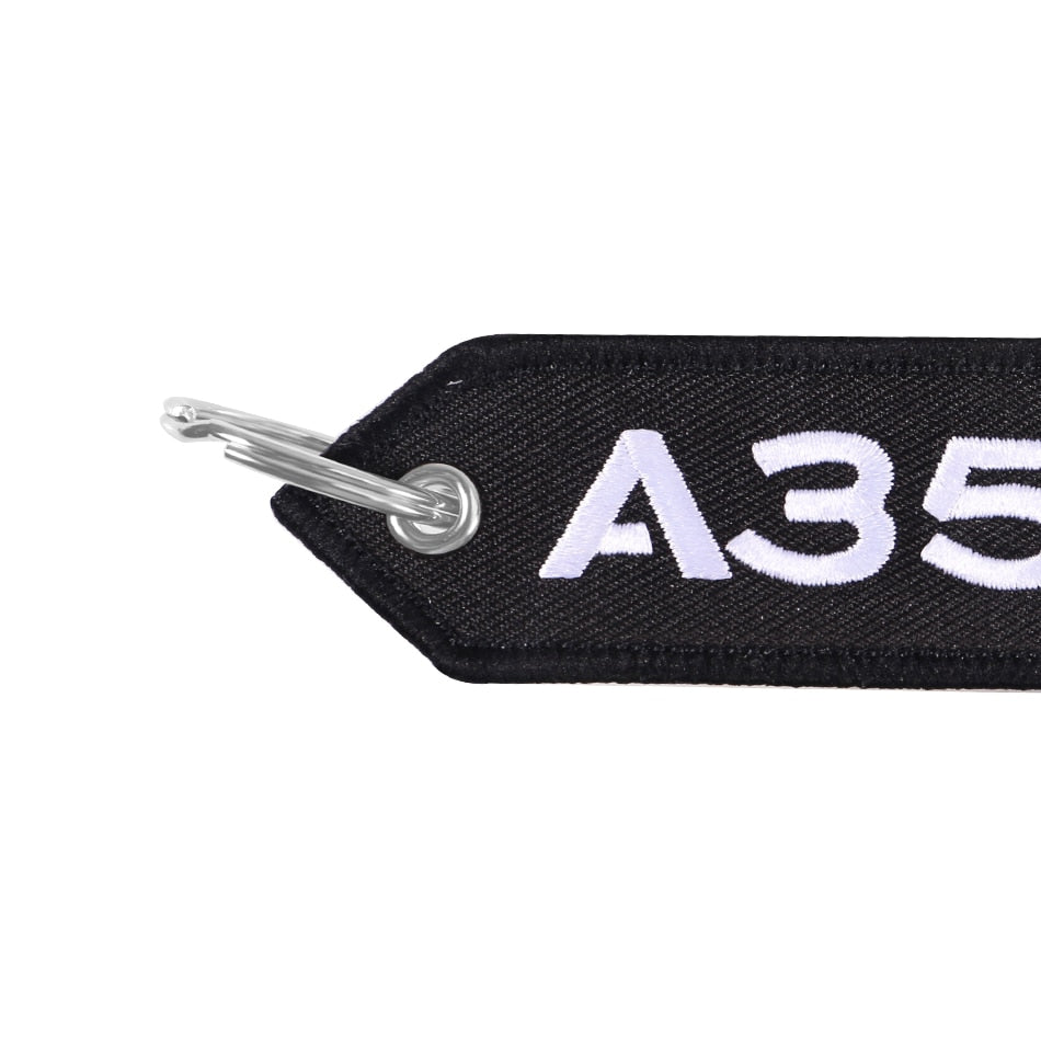 AIRBUS A350 Embroidery Key chain THE AVIATOR