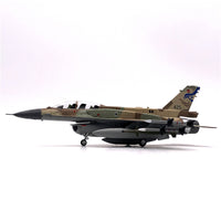 Thumbnail for Aircraft Model Diecast Metal 1:72 Israeli Air Force f-16i thunderstorm military fighter model Plane AV8R