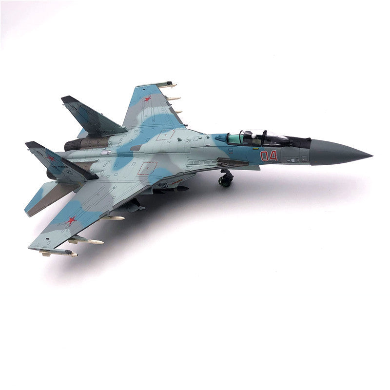 Aircraft Plane model 1/100 Russian Air Force fighter Su 35 airplane AV8R