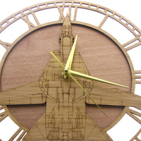 Thumbnail for F-14 Tomcat Warplane Aircraft Wooden Wall Clock THE AVIATOR