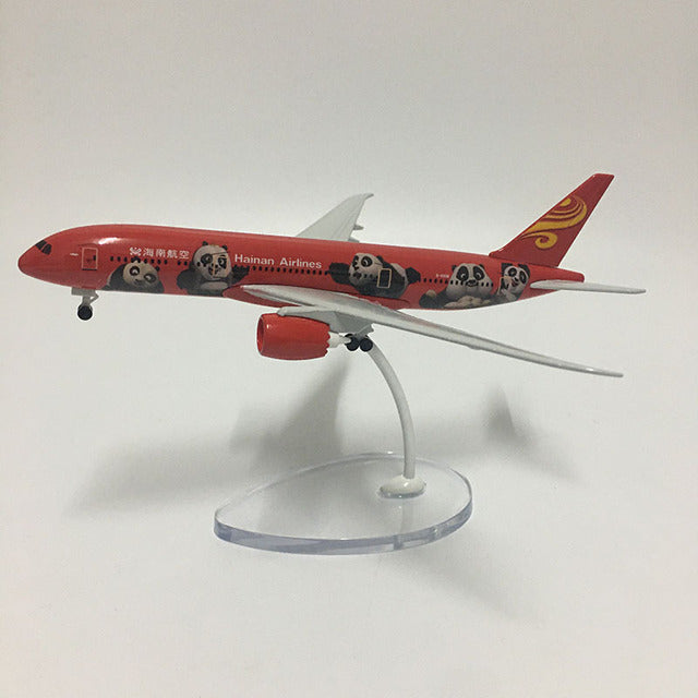 Hainan Airlines Boeing B787 Airplane Model Aircraft Model 1:400 Diecast Metal planes toy AV8R