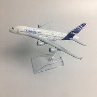 Thumbnail for Model a380 airbus Boeing 747 airplane model aircraft Diecast Model Metal 1:400 airplane AV8R