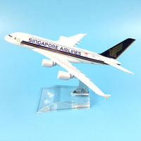 Thumbnail for Model a380 airbus Boeing 747 airplane model aircraft Diecast Model Metal 1:400 airplane AV8R