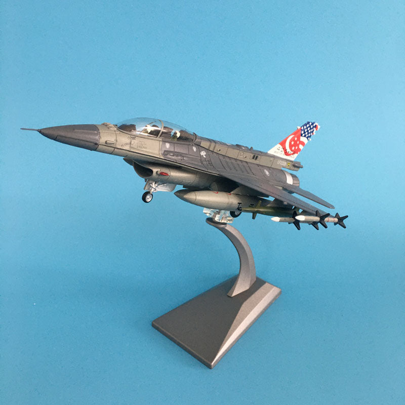 Aircraft Plane model 1:72 F16 Singapore Fighter Toy For Collection Airplane AV8R