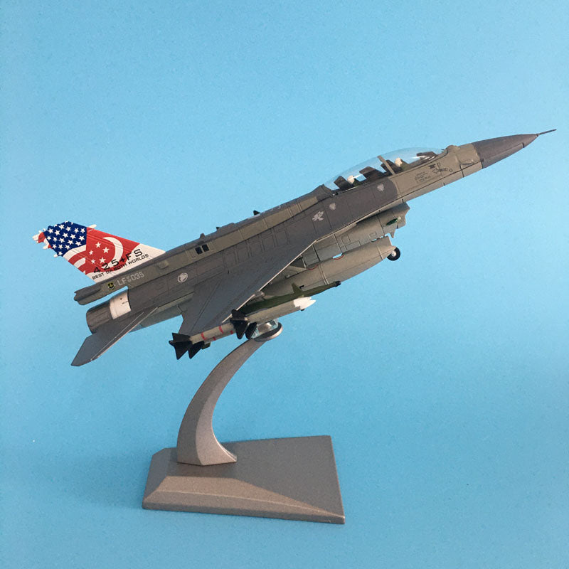 Aircraft Plane model 1:72 F16 Singapore Fighter Toy For Collection Airplane AV8R