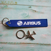 Thumbnail for AIRBUSA320 NEO   Embroidery Key Chains THE AVIATOR