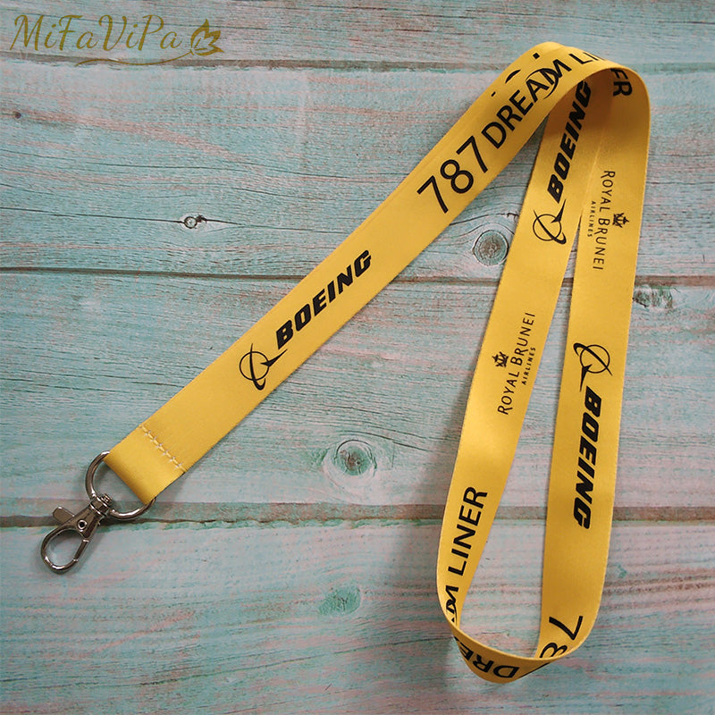 Boeing Neck Strap Chaveiro Key Chain AV8R