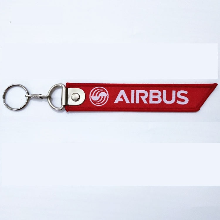 Airbus Boeing Passenger Plane Airplane Key Chain THE AVIATOR