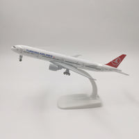 Thumbnail for Turkish Airlines Boeing B777 Airplane Model Aircraft KLM B7471:300 scale Diecast Metal EVA 0Air B747 Plane AV8R