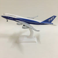 Thumbnail for Turkish Airlines Boeing B777 Airplane Model Aircraft KLM B7471:300 scale Diecast Metal EVA 0Air B747 Plane AV8R