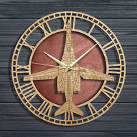 Thumbnail for B-1B Lancer Heavy Bomber Aviation Wood Wall Clock THE AVIATOR