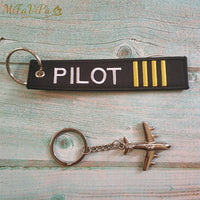 Thumbnail for Pilot Aircraft Key Chain THE AVIATOR