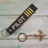 Thumbnail for Pilot Aircraft Key Chain THE AVIATOR