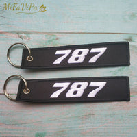 Thumbnail for Boeing 787  Embroidery  Key Chain THE AVIATOR