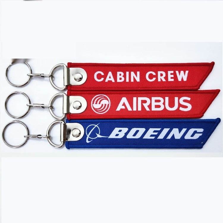 Airbus Boeing Passenger Plane Airplane Key Chain THE AVIATOR