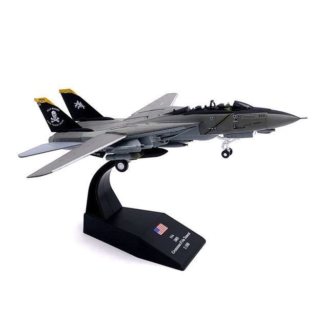 F-14 Boeing Airplane Model Plane Model Diecast Metal Aircraft Model Toy AV8R