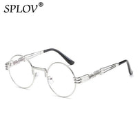 Thumbnail for New Fashion Retro Steampunk Round Metal Sunglasses for Men Women AV8R