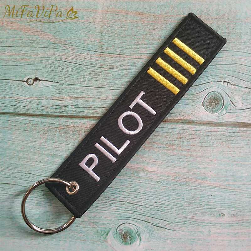 Fashion Trinket Christmas Gift Aviation Pilot Keychain Aircraft Key Chain AV8R