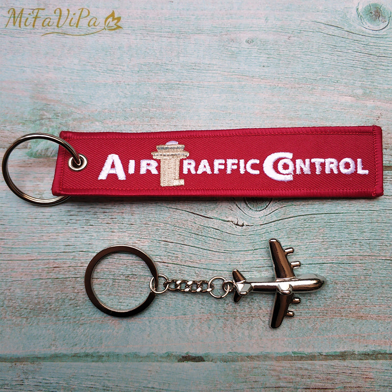 Fashion Trinket Pilot Keychains Porte Woven Flight Crew Gift Aviation Key Chain AV8R