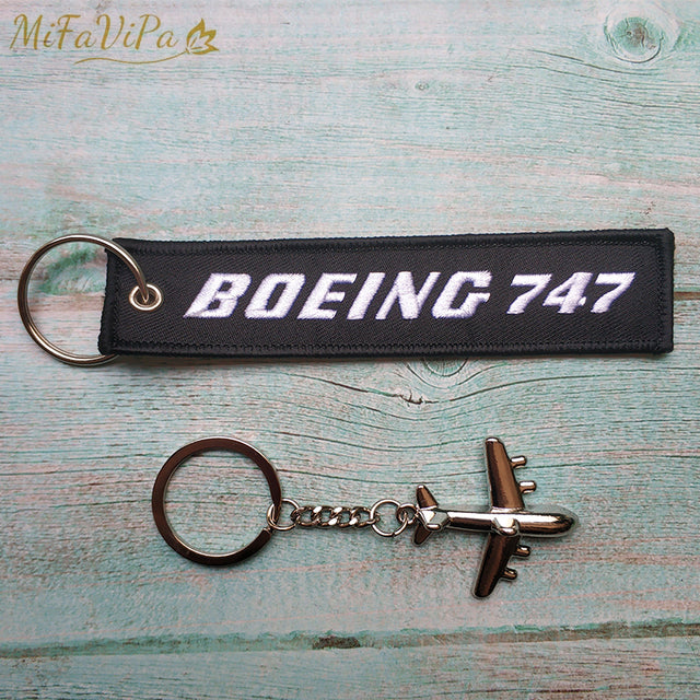 Fashion Trinket Pilot Keychains Porte Woven Flight Crew Gift Aviation Key Chain AV8R