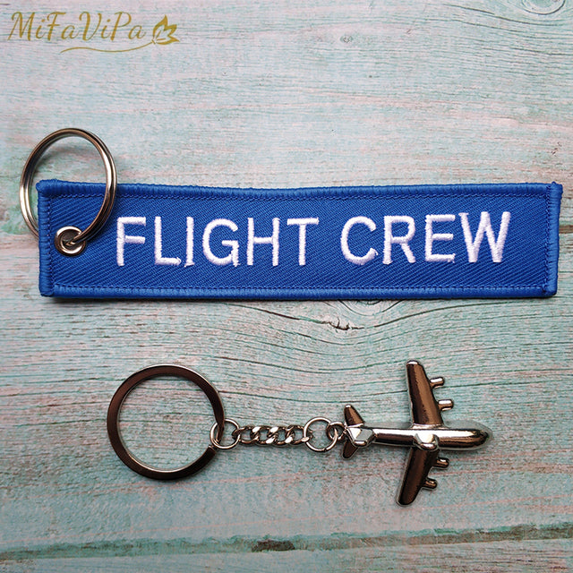 Fashion Trinket Pilot Keychains Porte Woven Flight Crew Gift Aviation Key Chain AV8R