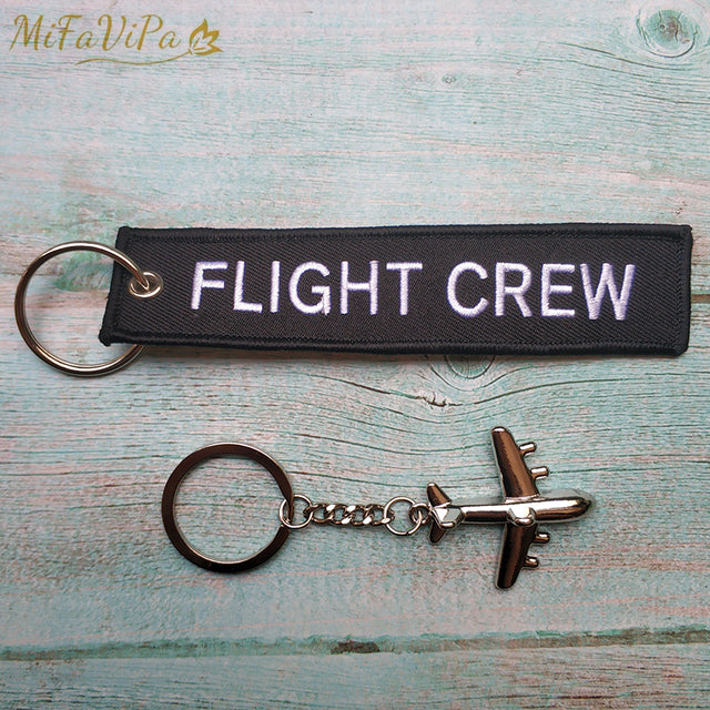 Fashion Trinket Pilot Keychains Porte Woven Flight Crew Gift Aviation Key Chain AV8R