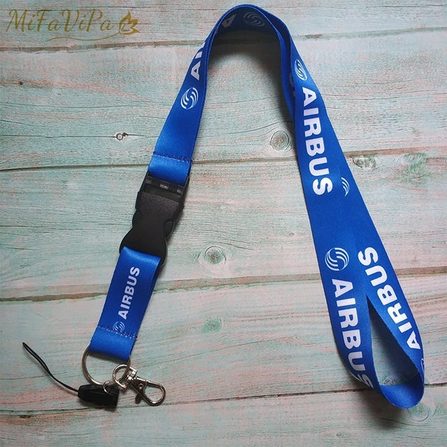 Blue Embraer Neck Strap Chaveiro Key Chain Flight Crew  Keychain AV8R