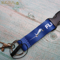 Thumbnail for Airbus Chaveiro Flight Crew Neck Strap Key Chain AV8R